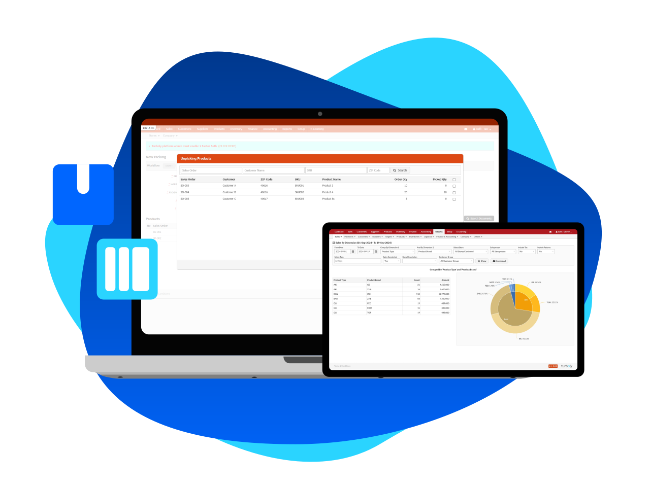 Turboly ERP Warehouse Management System