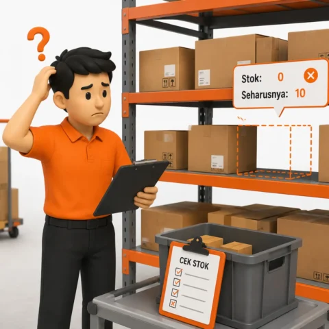 Stok tidak sesuai karena tidak pakai Software POS